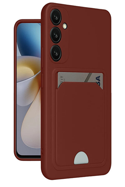 NewFace حافظة سيليكون لهاتف سامسونج جالاكسي A55 5G من تيك إم آر تي مع حامل بط...