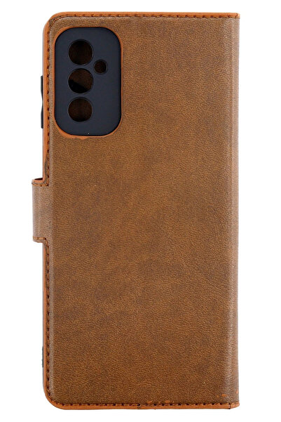 NewFace 1614041747 حافظة سامسونج جالاكسي M52 5G تريند إس بلس (194140) - تان