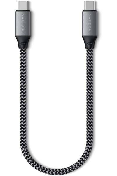 Satechi كابل USB-C إلى USB-C بقدرة 100 واط، بطول 25 سم/10 بوصات