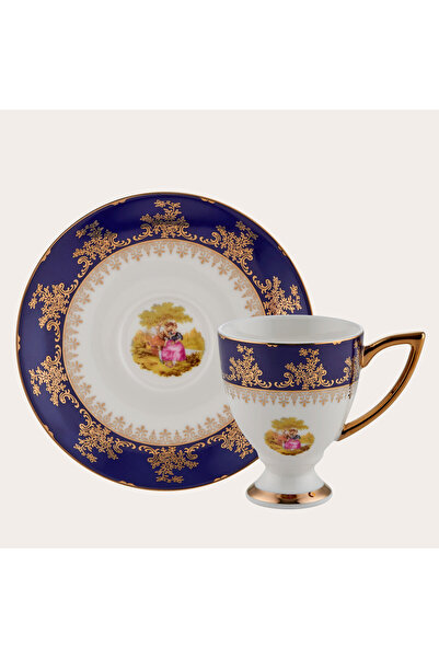 ROY KING WINTERLING PORZELLAN 23064-4 LADY BLUE 6'LI KAHVE FİNCANI