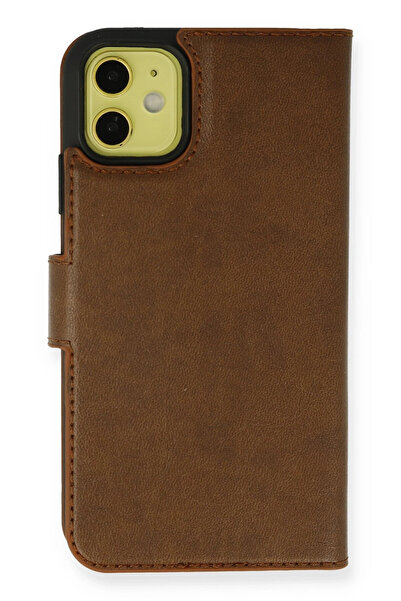 NewFace 1613420747 iPhone 13 Mini Case Trend S Plus Cover Case (142034) - Tan