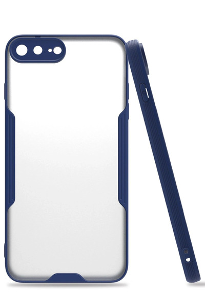 NewFace Ozlstor iPhone 7 Plus Case Platinum Silicone (115749) - Navy Blue