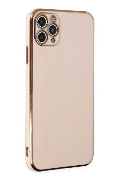 NewFace 1613558747 حافظة آيفون 11 برو ماكس من السيليكون (175835) - وردي