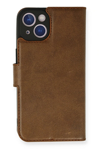 NewFace حافظة OZLSTOR لهاتف iPhone 14 Trend S Plus (82655) - أسمر