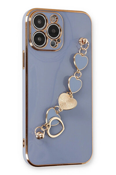 NewFace حافظة OZLSTOR لهاتف iPhone 13 Pro Max من السيليكون (235150) - رمادي