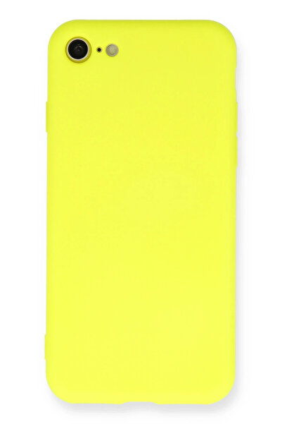 NewFace 1612831747 iPhone 7 Case Nano Velvet Silicone (123128) - Yellow