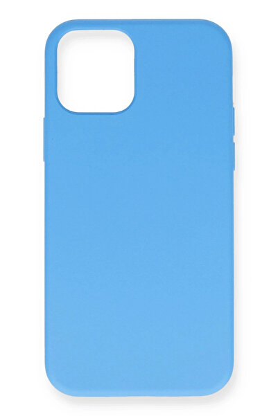 NewFace 1614814747 iPhone 12 Mini Case Nano Velvet Silicone (201448) - Blue