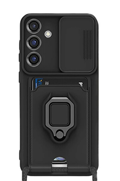 NewFace 1613849747 حافظة سامسونج جالاكسي S25 بلس من السيليكون مع حامل بطاقات ...