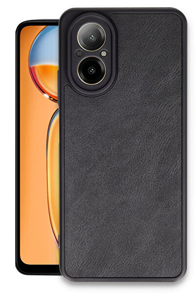 NewFace غطاء جلدي من OZLSTOR لهاتف Realme 12 Lite (114927) - أسود