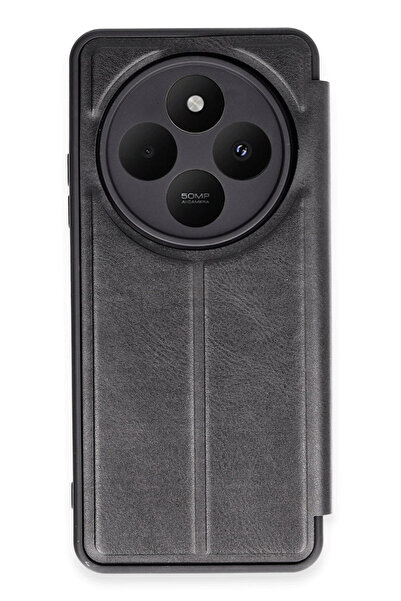 NewFace غطاء حماية قابل للطي لهاتف شاومي ريدمي 14C (121510) - أسود