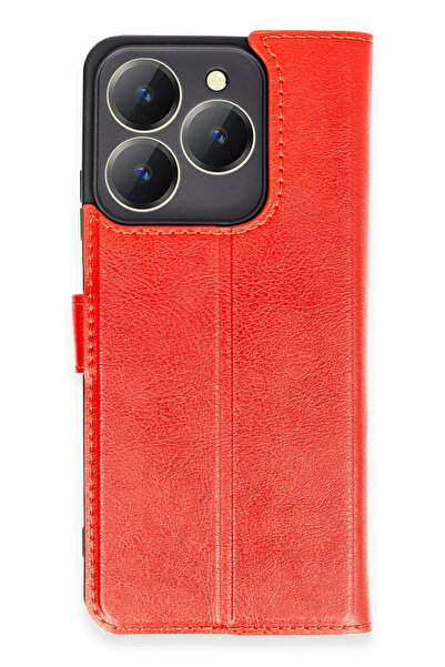 NewFace 1614109747 حافظة ريلمي سي 63 تريند إس بلس (110941) - أحمر