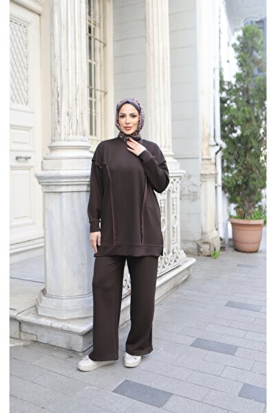 NİSUM MODA Striped Detail Capital Team