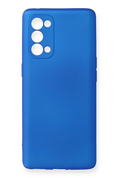 NewFace حافظة OZLSTOR Reno 5 Pro من السيليكون الأول (80624) - أزرق