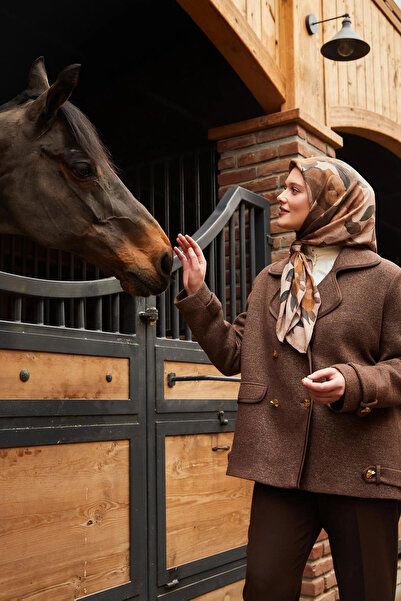 LuvenSara Oscar Scarf - Elegant Mink