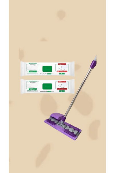 Sleepy Yüzey Temizleyici Mendil Beyaz Sabun Katkılı ve Mandallı Mop