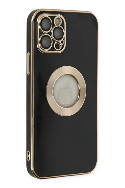 NewFace حافظة OZLSTOR لهاتف iPhone 12 Pro Max من السيليكون (110403) - أسود