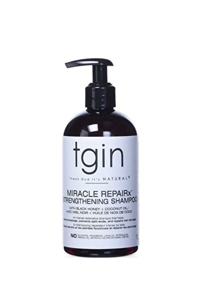 Cantu Shea Butter Moisturizing shampoo with castor oil and biotin for hair repair MiracleX, TGIN, 384 ml