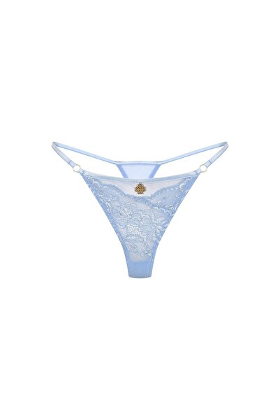 Pastivelle Açık Mavi Dantelli String