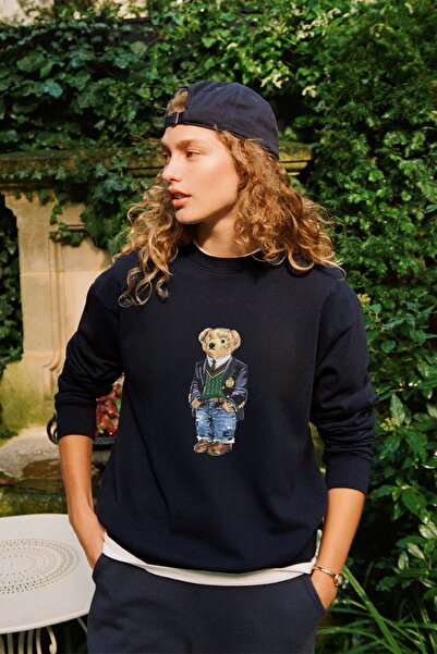 The Champ Clothing Femei supradimensionat Swea tricou Ivy Bear 3D cu imprimeu...