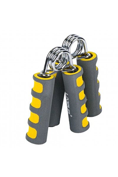 MaffStuff Set of 2 Metal Forearm Flexors with Foam Grips Black-Yellow