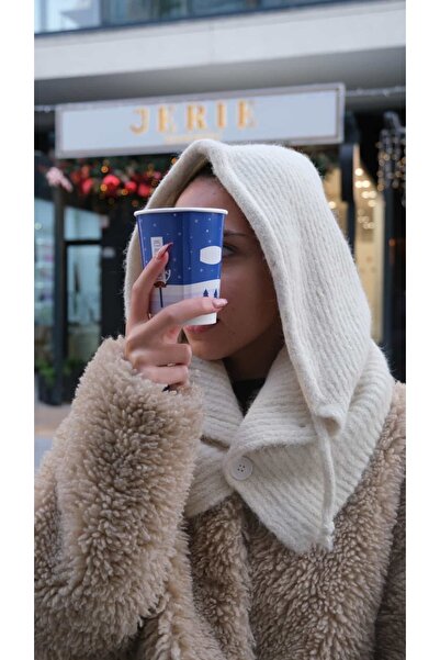 Jerie Düğmeli Yumuşak Doku Balaklava