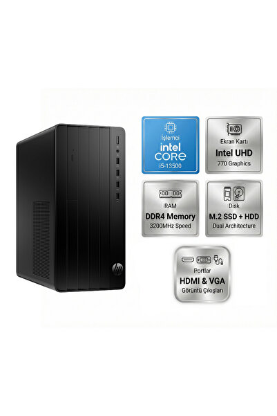 HP Pro Tower 290 G9 Intel Core i5-13500 16GB 512GB SSD Freedos Masaüstü Bilgi...