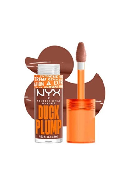 NYX LUX Duck Plump Lip Gloss - Shade Mocha Me Crazy 07 - 7ml