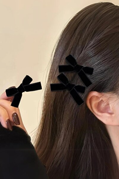 H&E DESIGN 2'li Kırmızı Kadife Pens Toka Seti