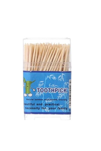toothpick Scobitori din bambus 100buc/cutie