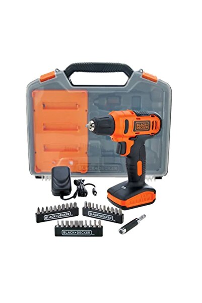 Black&Decker Black Decker LD12SKA 12V 16NM Akülü Vidalama Makinesi + 30 Parça...