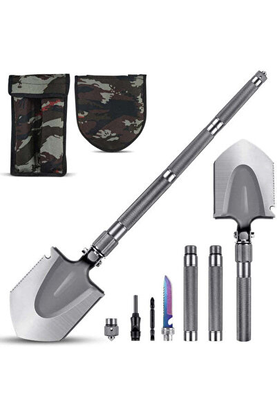 Sanlux Lopata multifunctionala, pliabila, din otel