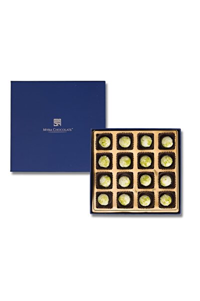 Myra Çikolata Evim Beyaz Çikolata Kaplamalı Antep Fıstık Krema Dolgulu Pistac...