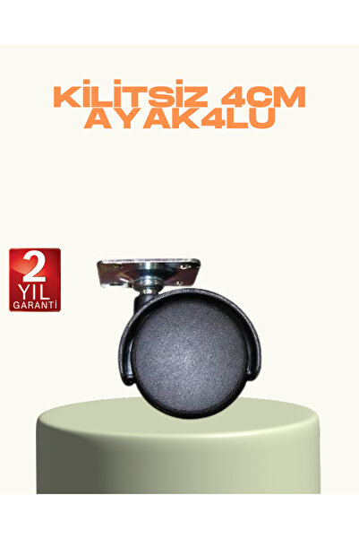 ZERO LAND عجلات صغيرة غير قابلة للقفل من OZLSTOR، مجموعة من 4 قطع مقاس 4 سم (...