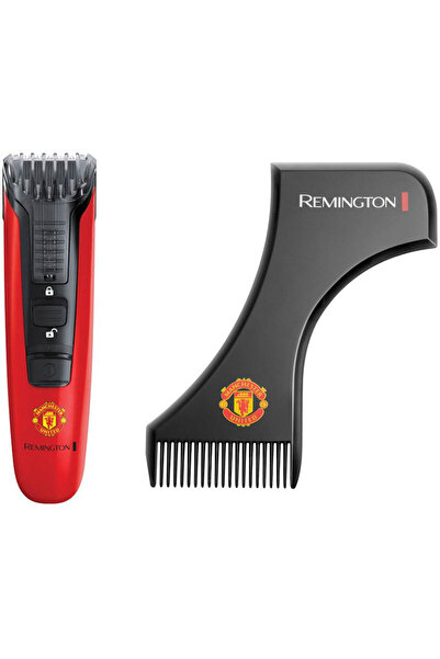 Remington MB4128 Cordless Hair Clipper, 40-Min Runtime, Precision Grooming, Black/Red