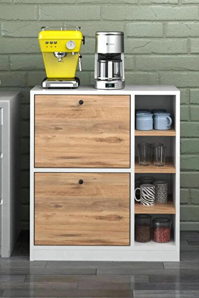 TreeAndTech Mutfak Dolabı,Kahve Dolabı ,Çok Amaçlı Dolap ,Saklama Dolabı ,Mut...