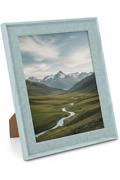 Efe Efemark Premium Series 15 * 20 cm Wooden Picture Frame Light Blue