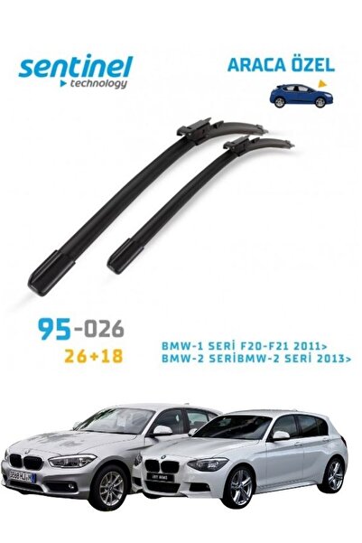 Sentinel AKSCAR Bmw 1.16 - 1.18 - 1.20 F20 Ön Cam Silecek Takımı 2012-2019 Araca Özel