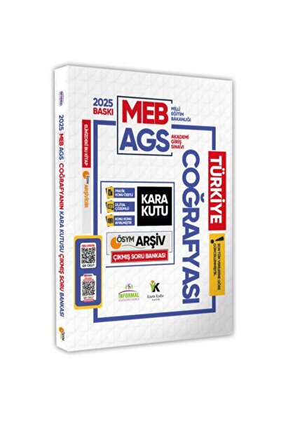 Karakutu Yayınları 2025 MEB-AGS COĞRAFYAnın Kara Kutusu ÖSYM Çıkmış Soru Havu...
