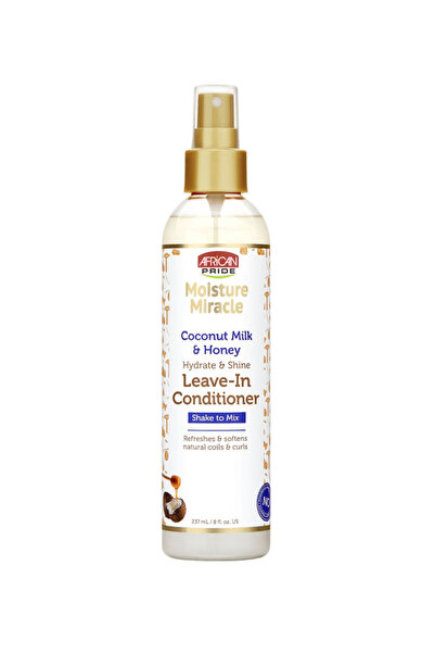 african pride APN Moisture Miracle Leave-in Conditioner Spray 8oz