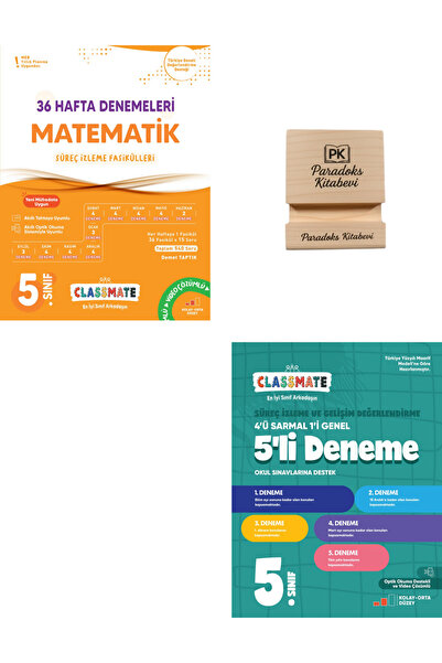 Okyanus Yayınları Okyanus 5. Sınıf Classmate Matematik 36 Hafta ve Süreç İzle...