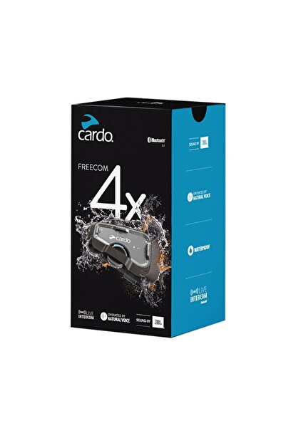 CARDO FREECOM 4X JBL BLUETOOTH VE INTERCOM (TEKLİ PAKET)