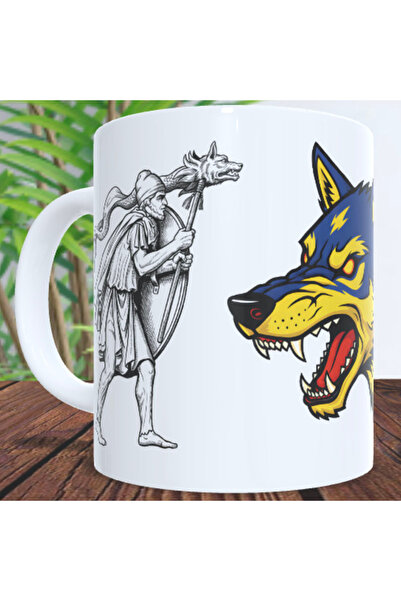Leistung C&R Set of 2 Dacian Wolf Mugs