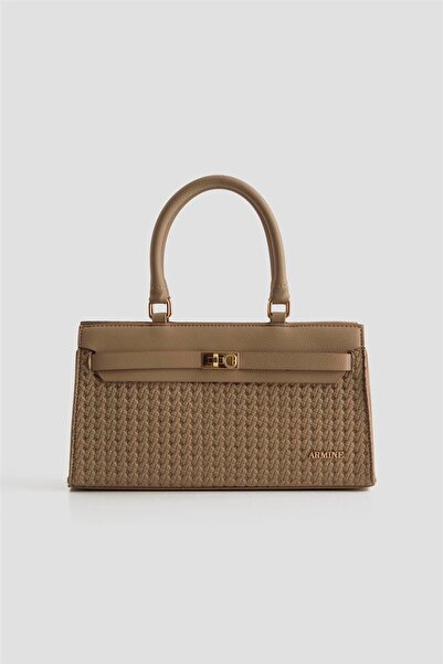 Armine Bag Knitting 25Yd7407 Mink Color