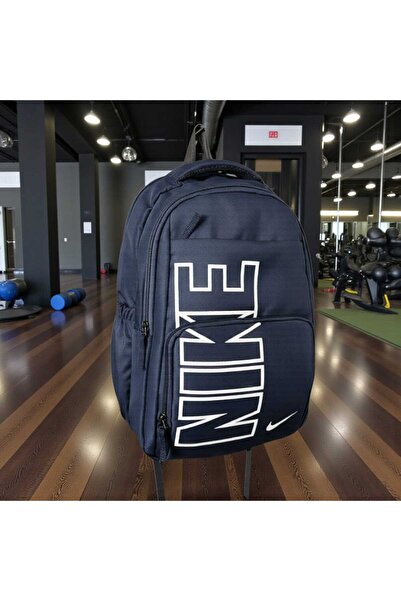 Elegance حقيبة ظهر رياضية باللون الأزرق الداكن للجنسين، مناسبة للمدرسة والاستخدام اليومي