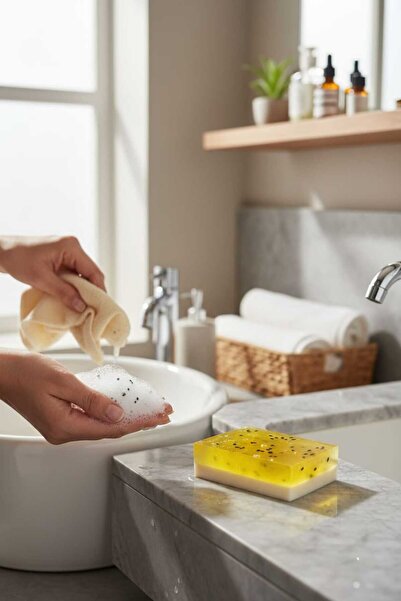 Begonia Accessories Decorative Soap Made from Herbal Oils and Essences That Refreshes the Environment with Aromatherapy Features