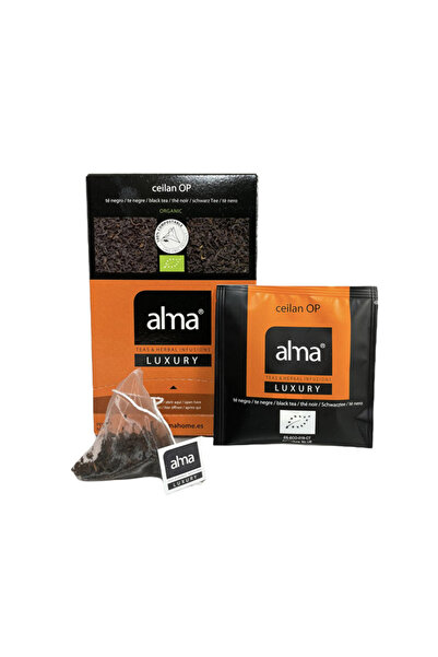 Alma Teas black tea 20 bags, Alma Teas, Ceylon, 40 g
