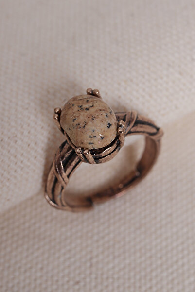 Süspüs Accessories Jasper Stone Adjustable Authentic Ring