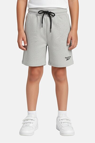 Reebok Toddlers Boy Brand Logo Outdoor Shorts, Grey