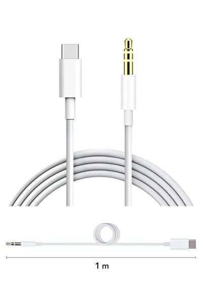 harry Type-c To 3.5 mm Aux Audio Örgü Kablo Araç İçi Uyumlu Aux Kablosu Araç İçi Dönüştürücü