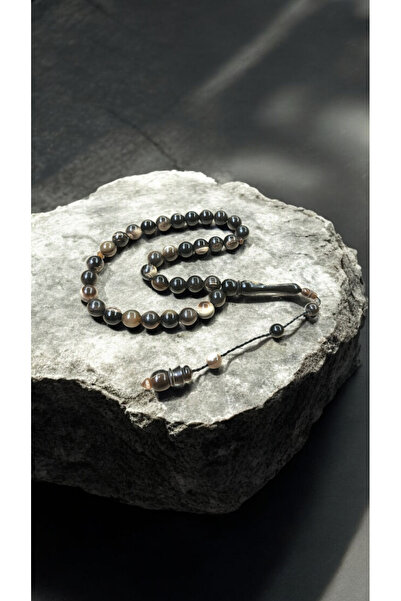 İnan Tesbih سبحة من قرن الجاموس المقطوع بشكل كروي